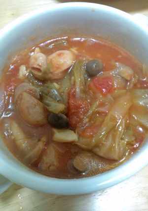 温まるたっぷり野菜のトマトスープ-レシピのメイン写真