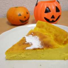 รูปของ 卵なし☆なめらかパンプキンチーズケーキ