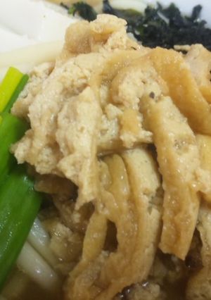 きつねうどんの甘くて美味しいおあげさん♡-レシピのメイン写真