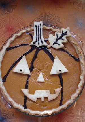 ハロウィン　パンプキンパイ-レシピのメイン写真