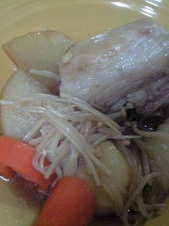 ゴロゴロ肉と根菜のウマウマ煮-レシピのメイン写真