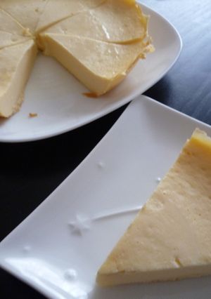 炊飯器におまかせ♪　ベイクドチーズケーキ-レシピのメイン写真