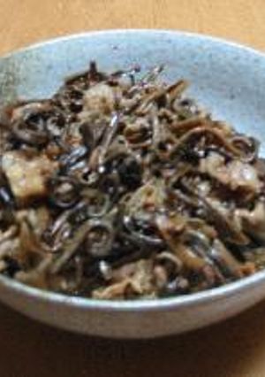 ☆母の味★豚肉とぜんまいの甘辛煮☆-レシピのメイン写真