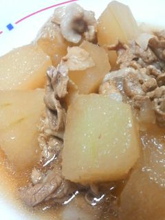 実家の味★ 冬瓜と豚バラの炒め煮-レシピのメイン写真