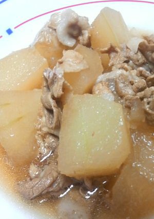 実家の味★　冬瓜と豚バラの炒め煮-レシピのメイン写真