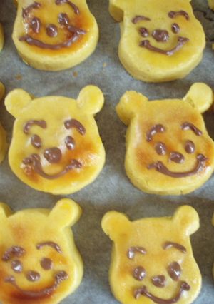 くまのぷーさん＊スイートポテト-レシピのメイン写真