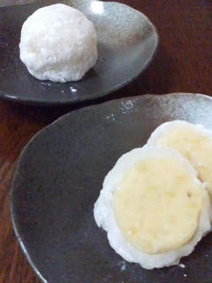 さつまいも餡の蜂蜜レモン大福-レシピのメイン写真