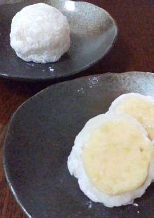 さつまいも餡の蜂蜜レモン大福-レシピのメイン写真
