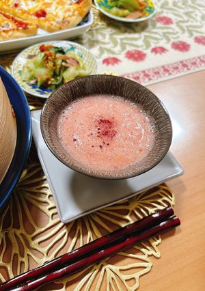 トマトの甘酒スープ(飲む美容液)-レシピのメイン写真