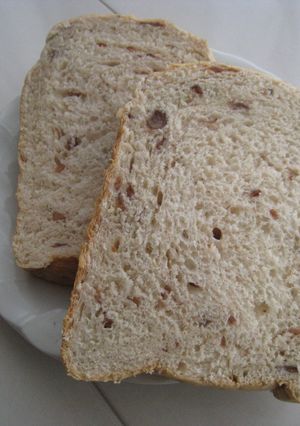 ホームベーカリーでしっとり豆パン-レシピのメイン写真