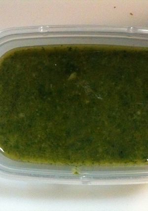 簡単！白身にあう。大葉と大蒜の和ソース-レシピのメイン写真
