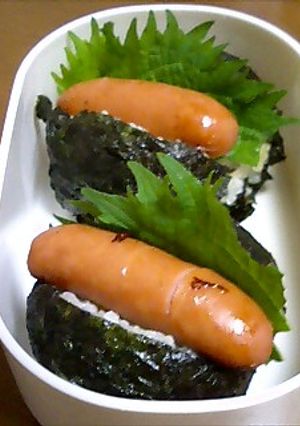 ホットドック風おにぎり♪-レシピのメイン写真
