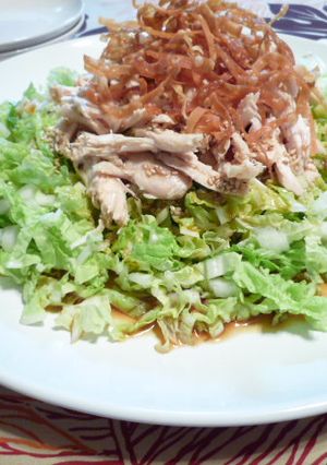 チャイニーズチキンサラダ （白菜サラダ）-レシピのメイン写真