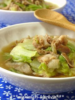 白菜と豚肉のとろ~りうま煮-レシピのメイン写真