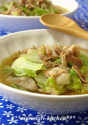白菜と豚肉のとろ～りうま煮-レシピのメイン写真