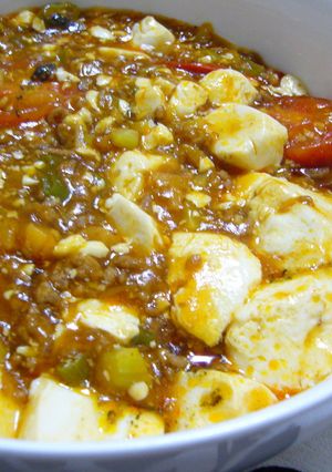 イタリアン麻婆豆腐★トマト入り！！-レシピのメイン写真