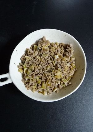 簡単！くず野菜のヘルシーそぼろ-レシピのメイン写真