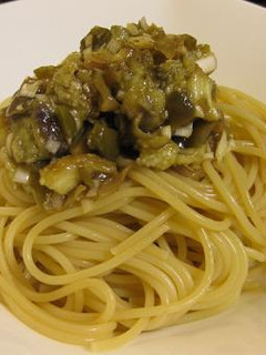 なすとザーサイの香味パスタ-レシピのメイン写真