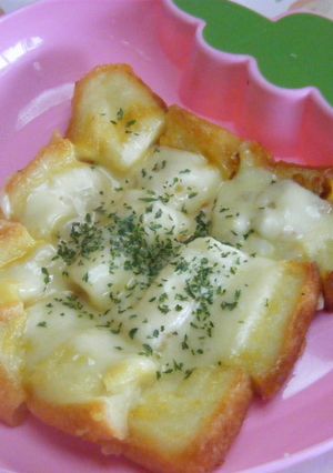 フレンチトースト?!コーンクリーム味♡-レシピのメイン写真