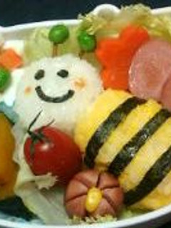 みつばち 蜂さん弁当★キャラ弁★-レシピのメイン写真