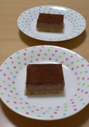 ちょこっと♥チョコレアチーズケーキ-レシピのメイン写真