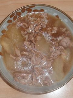 冬瓜と豚肉のくず煮-レシピのメイン写真