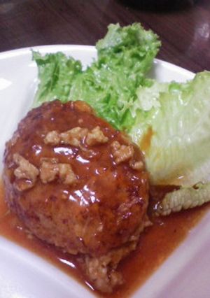 １番人気の簡単煮込みハンバーグ♪-レシピのメイン写真
