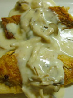 鯖のキノコクリームソース-レシピのメイン写真