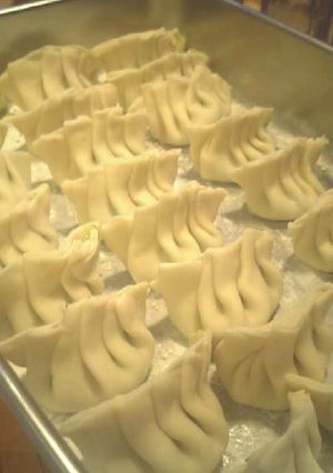 ★HBでモチッ！パリッ！手作り餃子の皮★-レシピのメイン写真