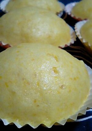 かぼちゃ蒸しパン(離乳食ＯＫ☆)-レシピのメイン写真