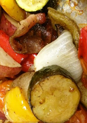 芳香がある（バルサミコ）ロースト野菜-レシピのメイン写真