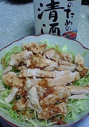鶏の酒蒸-レシピのメイン写真