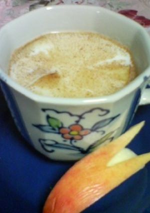 ホットりんごミルク-レシピのメイン写真