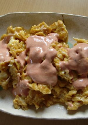 簡単朝食☆チーズオムレツ-レシピのメイン写真