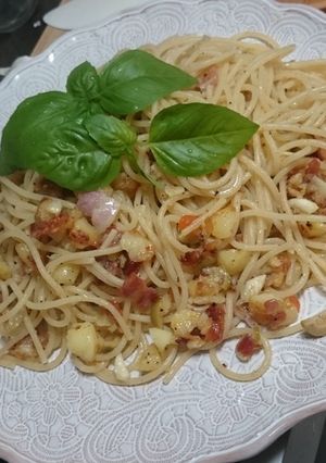 じゃがいもとベーコンの素朴パスタ-レシピのメイン写真