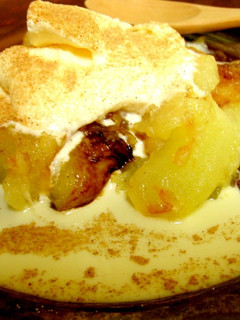 中火10分★焼きりんごのバニラアイス添え-レシピのメイン写真