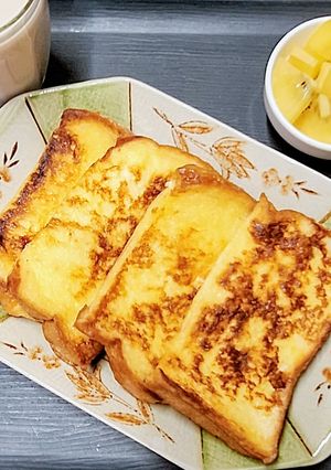 すぐ出来る♪ふわふわフレンチトースト-レシピのメイン写真