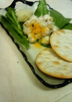 早ウマサラダ　ひよこ豆のカレーサラダ-レシピのメイン写真
