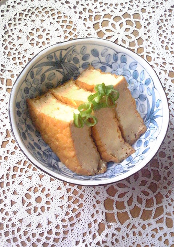 シンプル厚揚げだけ♡じゅわっと生姜煮～♫-レシピのメイン写真