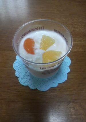 ヨーグルト★フルーツ＊-レシピのメイン写真