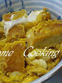 コロッケたまごとじ丼-レシピのメイン写真