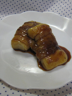 照り焼き肉もち-レシピのメイン写真