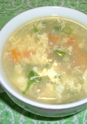 簡単♪我が家の中華風スープ-レシピのメイン写真