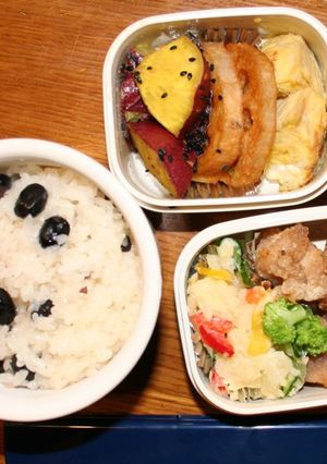 簡単　ドライパックの黒豆のごはん-レシピのメイン写真