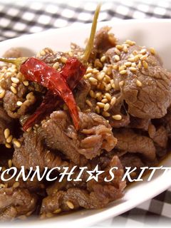 Monchi家☆牛肉の時雨煮-レシピのメイン写真