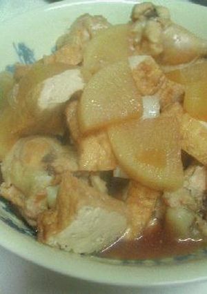 煮汁まで楽しめる！？大根と鶏手羽元のこっく～り煮物-レシピのメイン写真