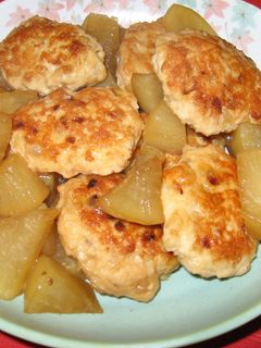 柔らか~い☆鶏つくねと大根の煮物-レシピのメイン写真