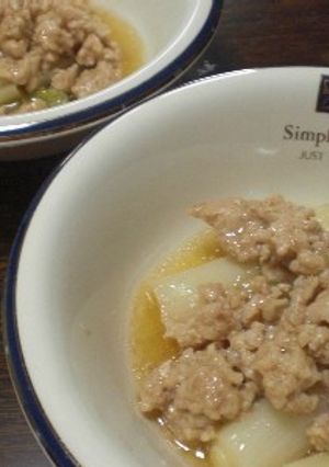 ルクエ☆長ねぎと鶏の中華風-レシピのメイン写真
