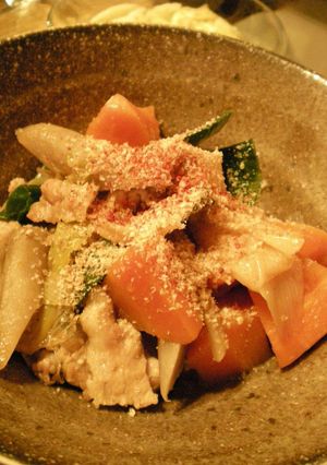 ゴマ風味★豚肉と根菜の煮物-レシピのメイン写真