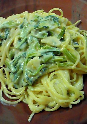簡単!豆乳クリームパスタ-レシピのメイン写真